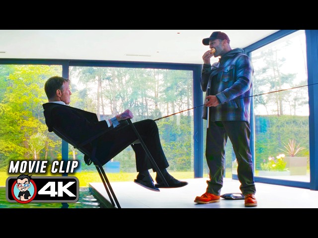Jason Statham Destroys Wife Beater Scene | A WORKING MAN (2025) Movie CLIP 4K