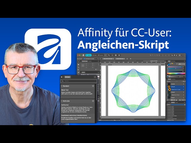 Affinity: Blend Tool – Adding script-based functionality | Affinity for Adobe Users #18