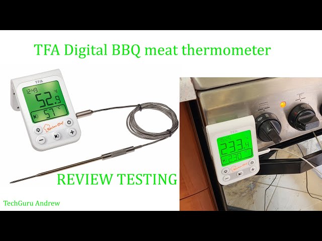 Reseña del termómetro digital para carne de barbacoa TFA