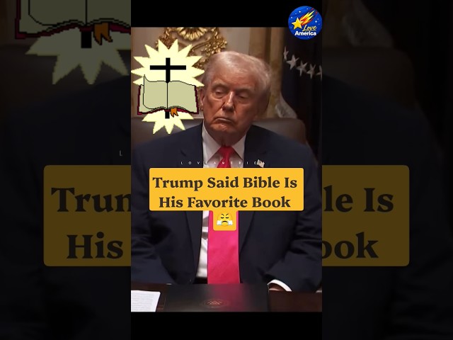 Jon Stewart Exposes Trump's Bible Blunder: Favorite Book, Zero Verses! #trump #uspolitics #usa