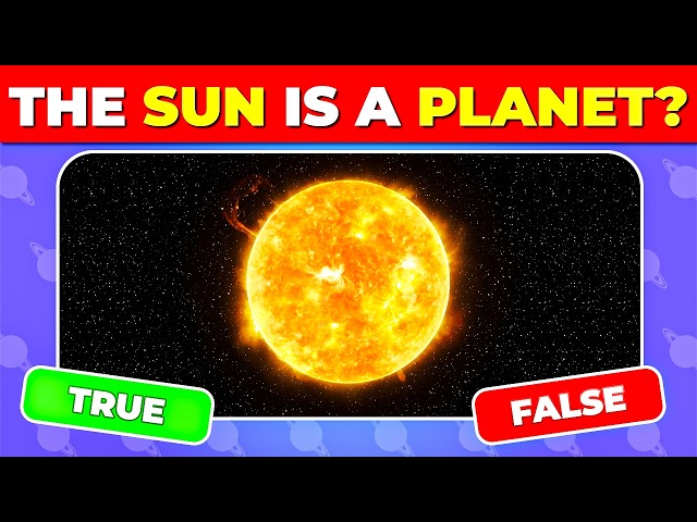 TRUE or FALSE Quiz...? ✔️❌ 40 General Knowledge Questions 🧠