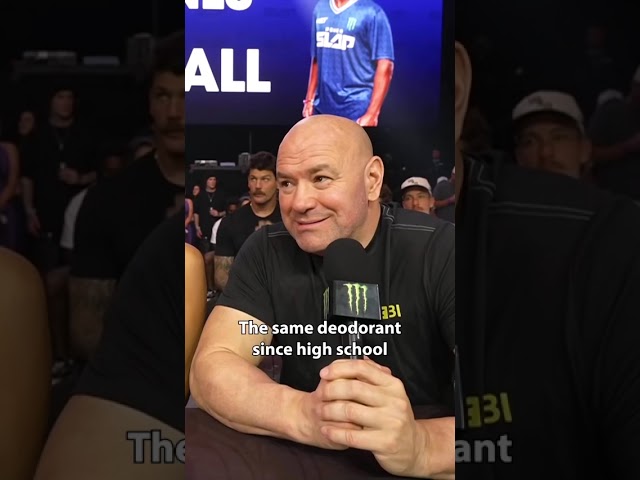 El presidente de la UFC, Dana White, no podía creer que Nina Drama lo olfateara, jajaja