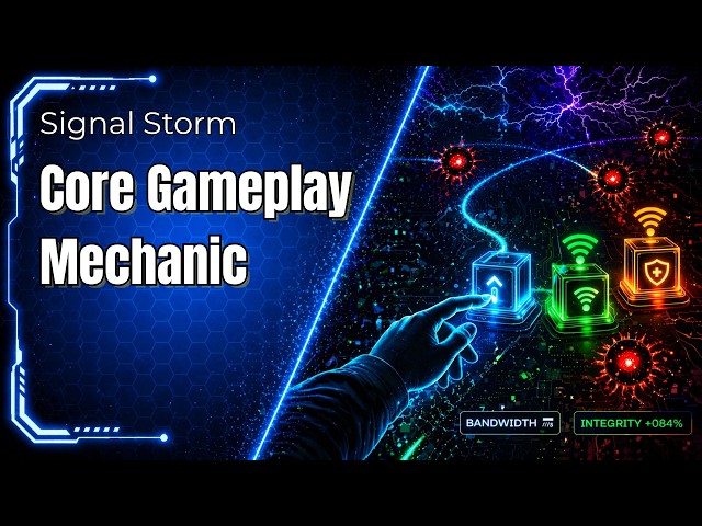 Lesson 3: Core Gameplay Mechanic | Signal Storm JavaScript Game Dev
