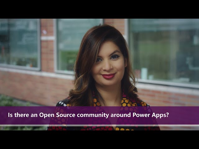 Is there an Open Source community around Power Apps? | One Dev Question: Dona Sarkar