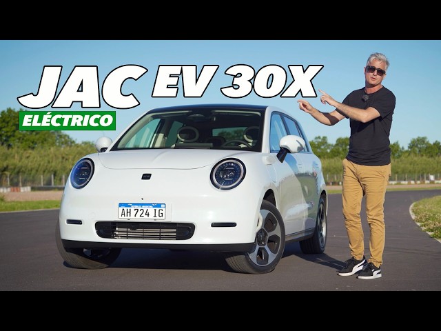 JAC EV 30X - Chino, simpático y eléctrico - TEST - Matías Antico - TN Autos