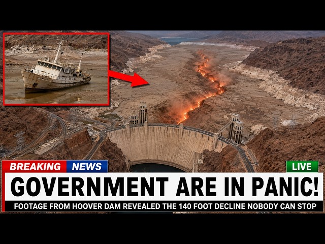 New Footage From Hoover Dam Reveals the 140 Foot Drop No One Can Stop