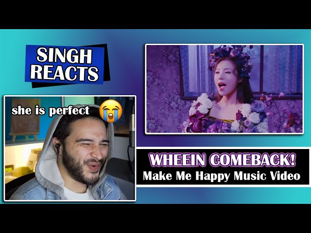 Perfect Song, Perfect Woman! WHEEIN - 'Make Me Happy' Reaction!
