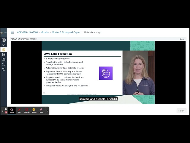 AWS Academic Data Engineering - Module 8 - Part 1