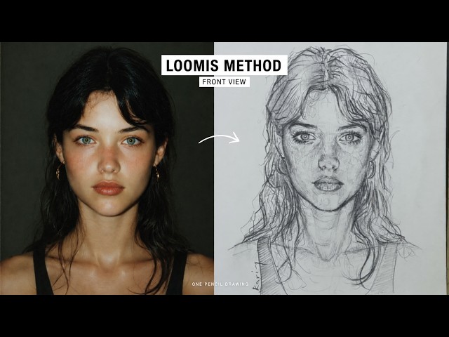 90% of Beginners Draw Faces the Wrong Way