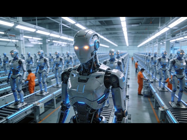 Inside China’s Humanoid Robot Factory: Mass Production of AI Workers Begins (Full Process)