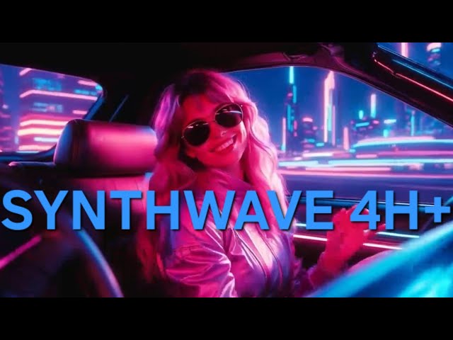 Retro City Night Drive 🚘 4 Hours of Synthwave & Retrowave Vibes 2026