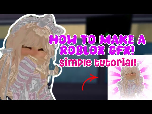 How to Make a Roblox GFX in CapCut! (EASY Tutorial)