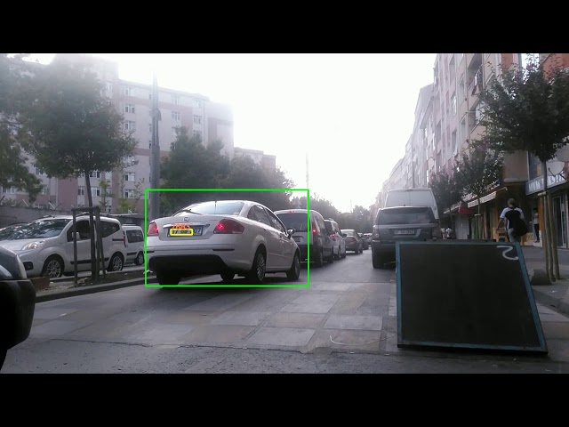 License plate detection and recognition project demo