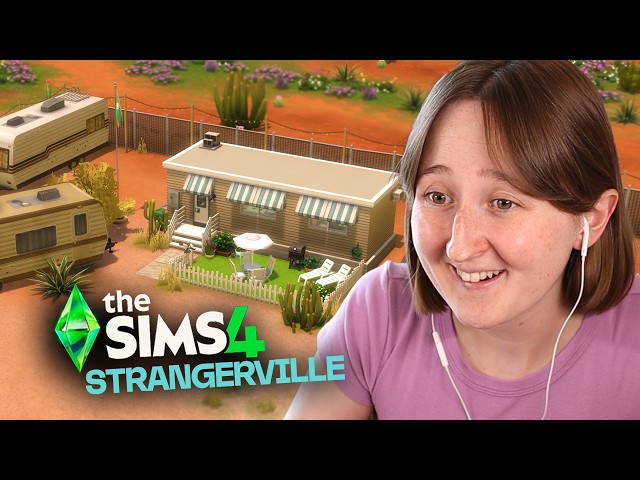 I tried building a TRAILER PARK in The Sims 4!
