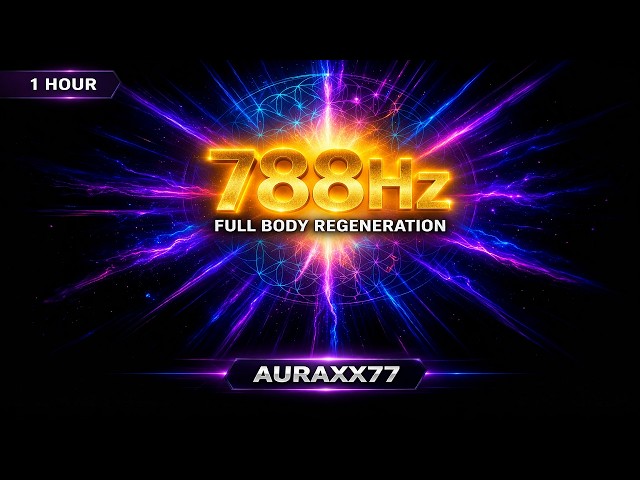 Heal Your Entire Body | 788Hz Cell Regeneration Frequency | 1 Hour