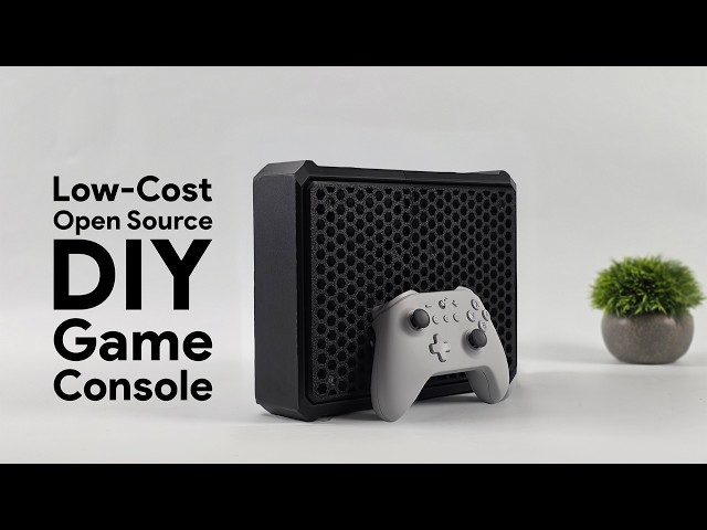 Low Cost DIY Open Source Gaming Console!