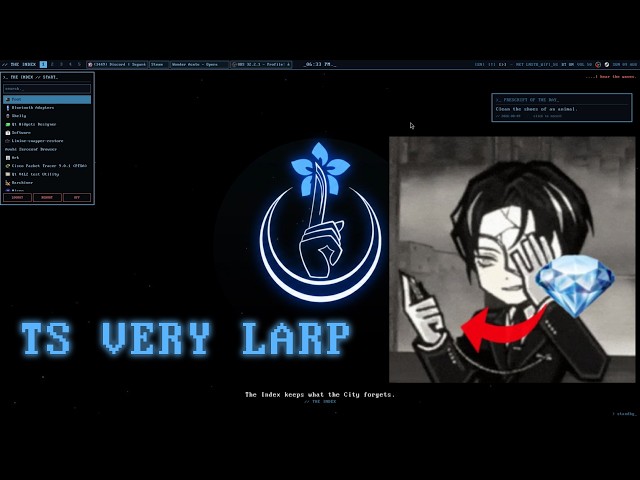 WILL OF THE CITY :: THE INDEX — Custom Linux Desktop [Limbus Company]