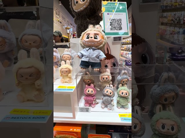 People were taking the whole boxes two by two!🧾🛒 #labubu #labubuthemonsters #popmart #unboxing