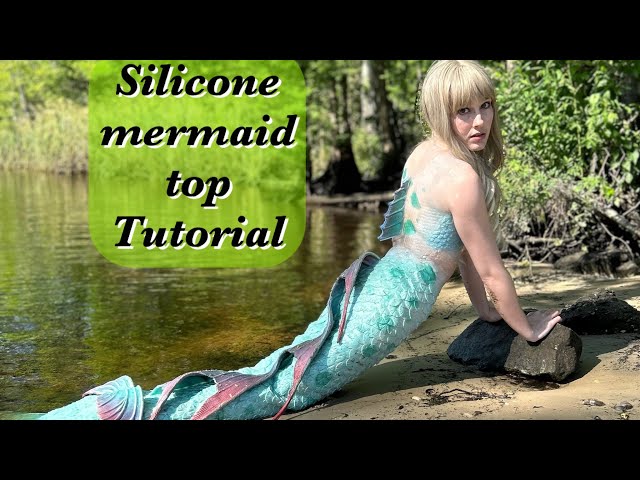 How I made a silicone mermaid tank top full tutorial! Haleymermaid.com