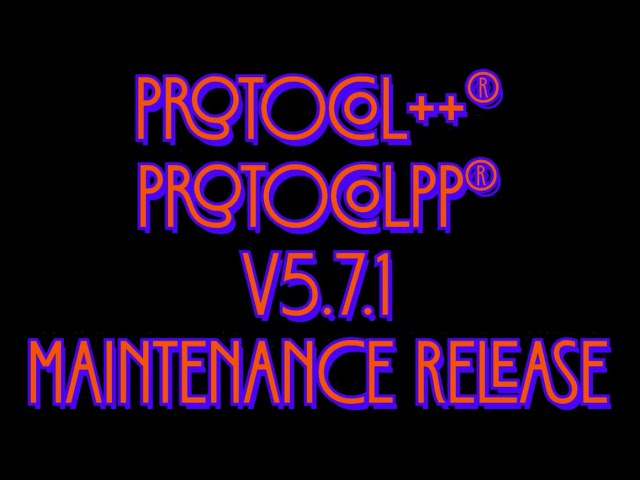 Protocolpp® v5.7.1