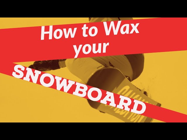 How to wax your snowboard whats the best method. shot in VR 360 virtual reality