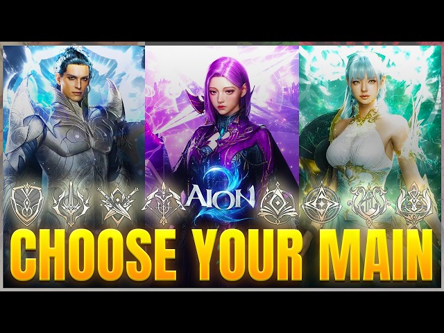 Aion 2 Global Launch - Choose What Class to Main