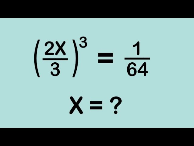 Russian Math Olympiad question l math for competitive exams l math olympiad 