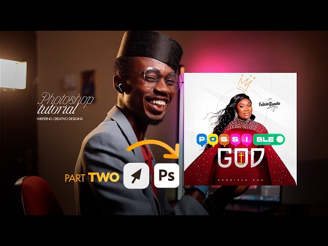 Photoshop Tutorial: How to create Music Album Cover_Part 2