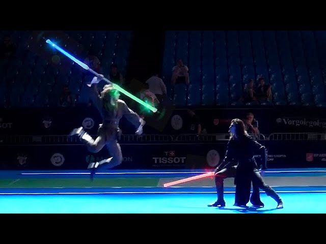 School of Saberfighting Teaches How to Fight with Lightsabers