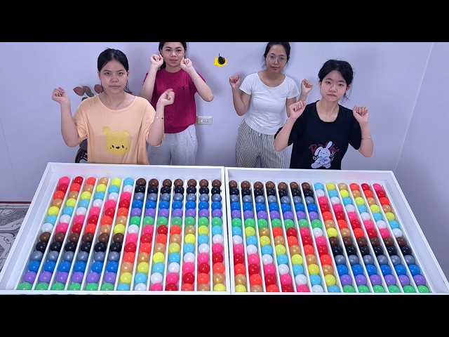 Relax and Compete 🌿🏆 | 2v2 Color Sorting Match