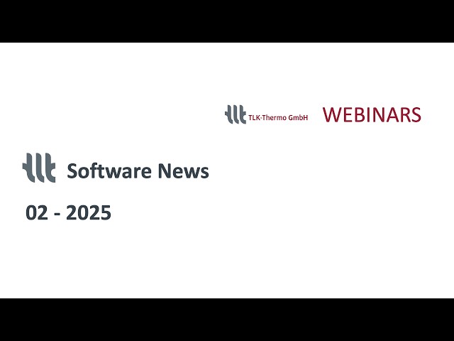 Software Webinar 2/2025