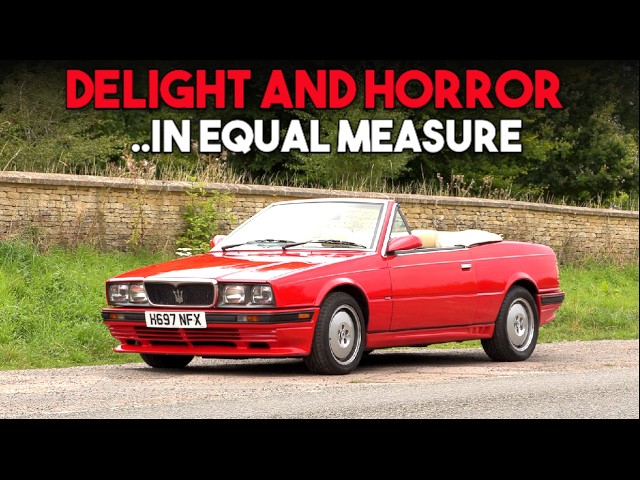 Una lección sobre el fracaso de Maserati en los años 80 - Maserati Biturbo Spyder