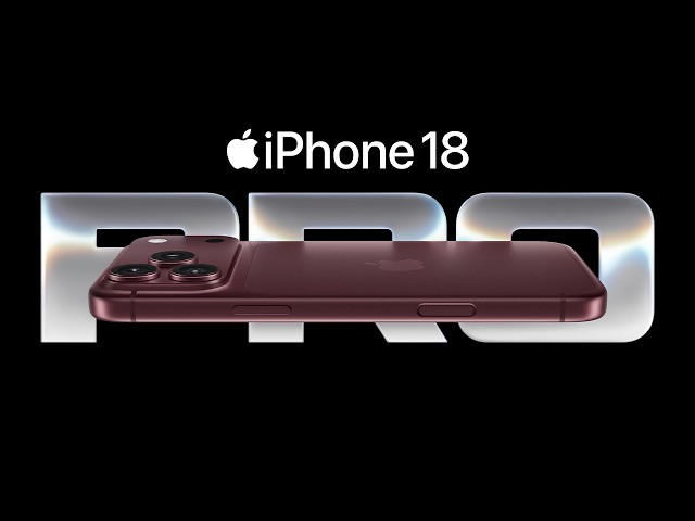 Presentamos el nuevo iPhone 18 Pro