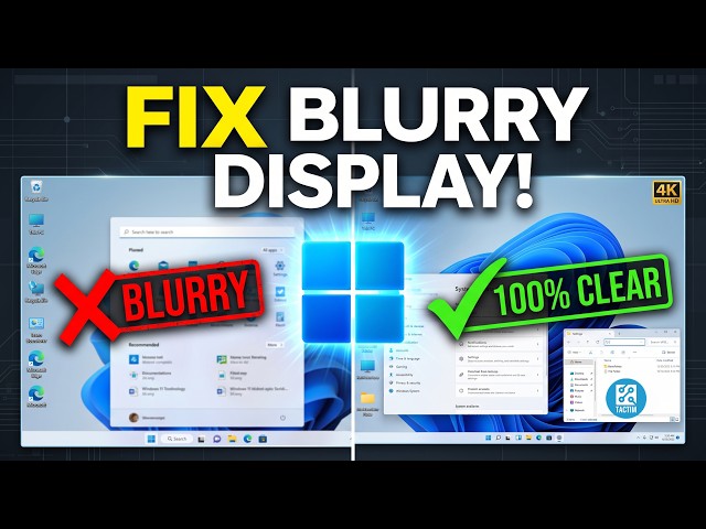 How to Change Screen Resolution in Windows 11 (Fix Blurry Display) 2026