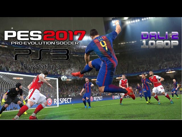 PES 2017 PS3 Gameplay 1080p