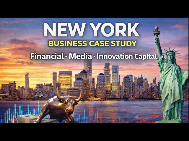 New York Business Case Study | How NYC Became the World’s Financial, Media & Innovation Capital