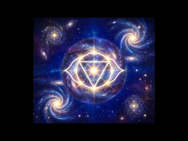 The Cozmic Golden Pillar | A 24-Minute Chakra Activation & Visual Sound Journey