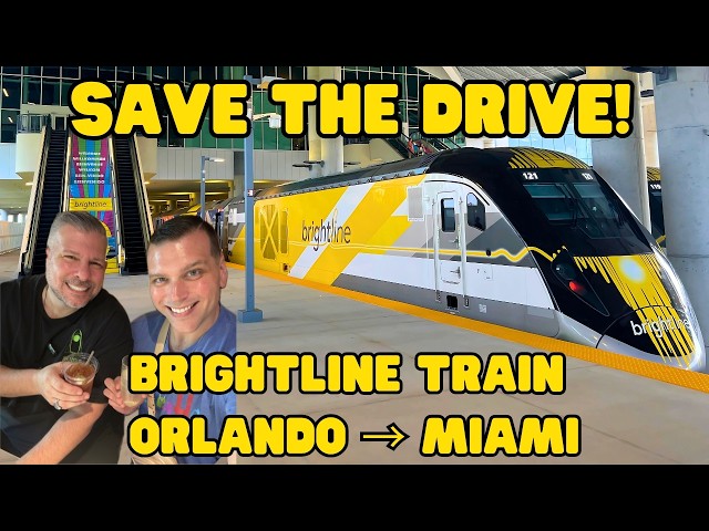 Save Time & Stress! Brightline Train from Orlando to Miami Review