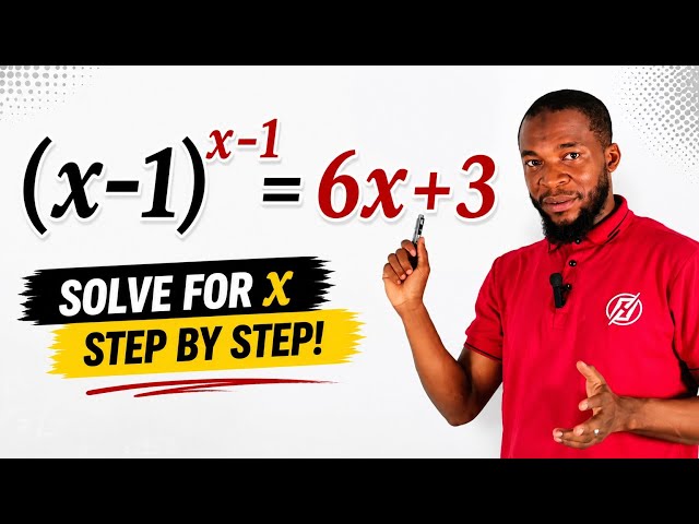 Can You Solve This Exponential Equation? | A Clever Shortcut Explained