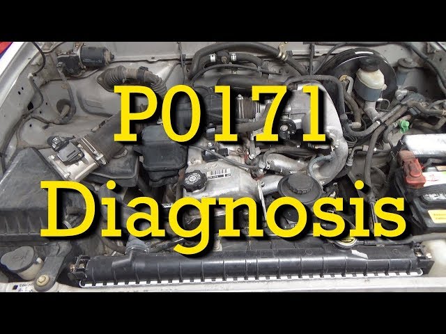 P0171 Trouble Code: System Too Lean Bank 1 Diagnosis