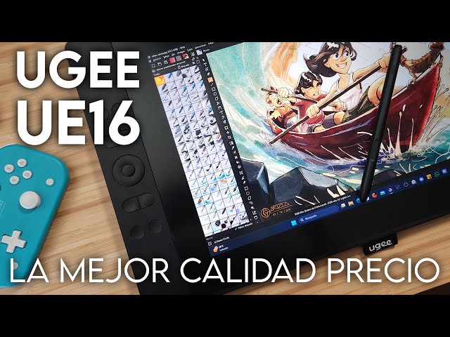 ¿LA NUEVA MEJOR TABLETA GRÁFICA CALIDAD PRECIO? Review en Directo Ugee UE16
