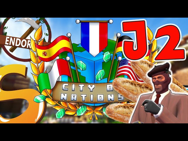 Jour 2 - Un espion Français débarque chez les Américains ! - #CityOfNations - TEAM US
