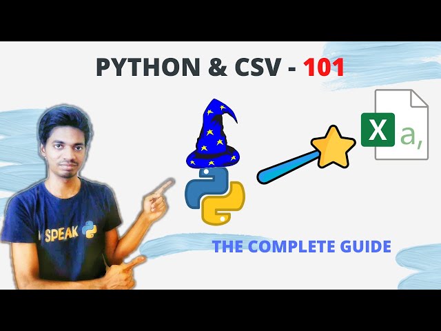 Python Tutorial: CSV Module - How to Read, Parse, and Write CSV Files? - ALL CRUD Operations