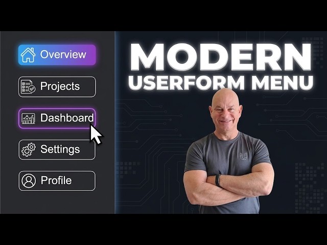 Excel VBA Form Design That Looks Professional | Full Tutorial