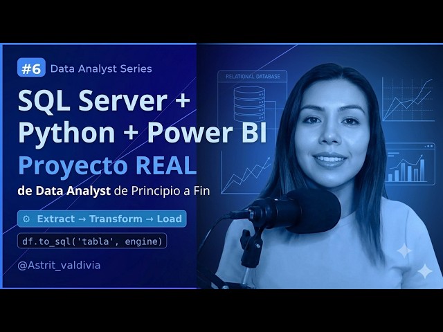 How to Connect SQL Server, Python, and Power BI | Complete Data Analyst Workflow