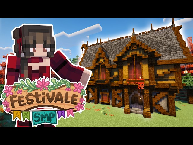 Building My Dream Gothic Tavern! | Festivale SMP Ep. 1