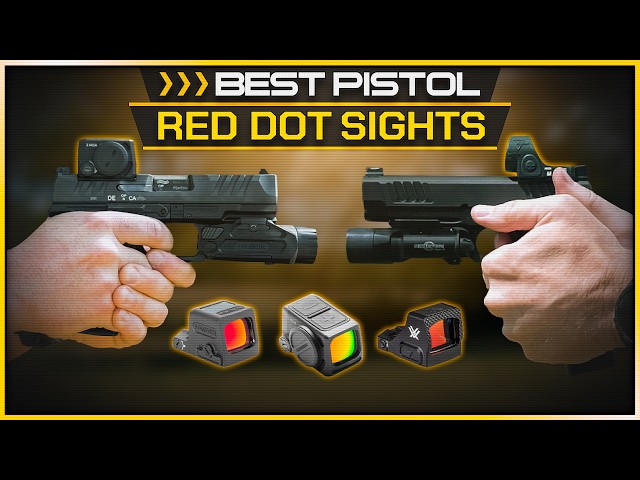 Best Pistol Red Dot Sights 🔴