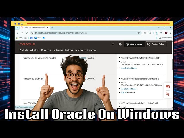 How To Install Oracle And SQL Developer On Windows 10 | Complete Setup Guide (2025)