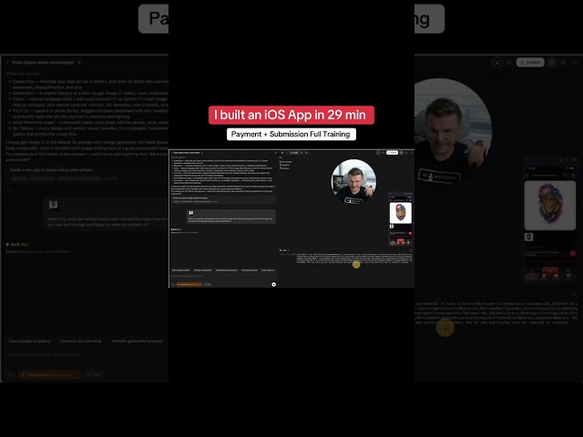 Try RORK MAX in profile. I built a full iOS app in 28 minutes. Frontend, backend, cloud services, Re