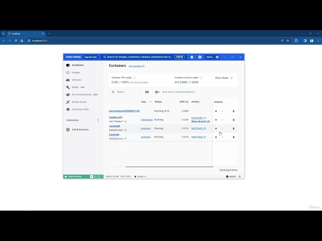 8. 021 Run Docker Compose on Visual Studio to setup PostgreSQL DB on Docker